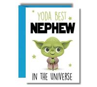 Birthday Card For Nephew From Auntie Uncle Yoda Best C820