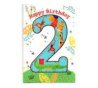 Birthday Card for Two (2) 2nd Year Old Boy