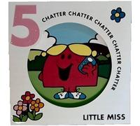 Birthday Card - Girl - Age 5 years (Little Miss ChatterBox Themed) (205787)