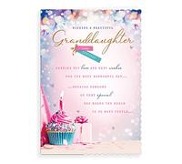 Birthday Card Granddaughter - 9 x 6 inches - Avant Garde Studios