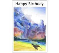 Birthday Card Greyhound Whippet Lurcher Italian Dog Birthday Gift - CUSTOM TEXT