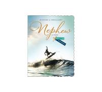 Birthday Card Nephew, Surfing - 8 x 6 inches - Avant Garde Studios