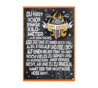 Birthday Card (Neutral), Unusual Birthday Card with Music, Slogan and Moving Elements - Includes Envelope - 14.8 x 21 cm