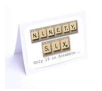 Birthday Card (Scrabble) (96th Birthday Cards)