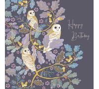 Birthday Card - 'Wise Owls' - National Trust Harmony Range - 462597