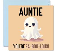 Birthday Cards for Auntie, Fa-Boo-Lous