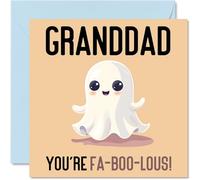 Birthday Cards for Grandad - Fa-Boo-Lous - Funny Happy Birthday Card for Grandad from Grandson Granddaughter, 145mm Joke Greeting Cards Men Him