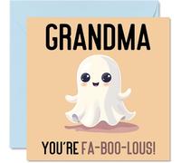 Birthday Cards for Grandma - Fa-Boo-Lous - Funny Happy Birthday Card for Grandma from Grandson Granddaughter, Gran Gifts, 145mm Joke Greeting Cards Women Her