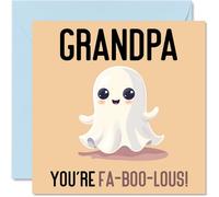 Birthday Cards for Grandpa - Fa-Boo-Lous - Funny Happy Birthday Card for Grandpa from Grandson Granddaughter, 145mm Joke Greeting Cards Men Him