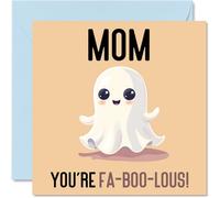 Birthday Cards for Mom - Fa-Boo-Lous - Funny Happy Birthday Card for Mom from Son Daughter, Mother's Day Card Mother, 145mm Joke Greeting Cards Women Her
