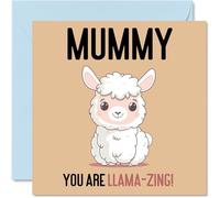 Birthday Cards for Mummy, Llama-Zing