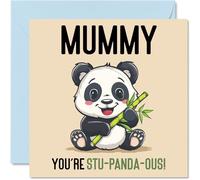 Birthday Cards for Mummy, Stu-Panda-ous