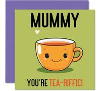 Birthday Cards for Mummy, Tea-riffic