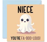 Birthday Cards for Niece, Fa-Boo-Lous