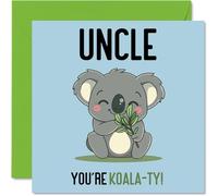 Birthday Cards for Uncle, Koala-Ty
