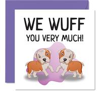 Birthday Cards from the Dogs, We Wuff You Very Much