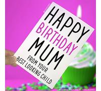 Birthday Cards, Happy Birthday Mum from Your Favourite Child, Mum Card, Funny Card, Cards for Mum, Greeting Cards, Novelty Cards, Joke PC26