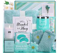 Birthday Care Set for Women, Get Well Soon Basket, Unique Relaxing Spa Set, Mother's Day Gift for Mum, Sister, Wife, Her, Best Friend, Grandma