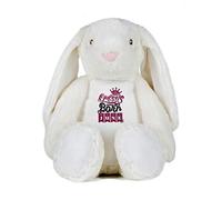 Birthday Celebration Girl Party Gift Queens Are Born In June Birth Funny gift for her Teddy Bear Soft Toy. (Bunny)