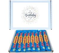 Birthday Celebration Sweet Box | Refreshers Original Chew Bars 24 Pack Box of Classic Retro Sweets Fizzy Sherbet-Filled Lemon Flavour Chewy Bars Nostalgic Candy Treat