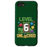 Birthday Children's Shirt Level 6 Unlocked 6 Case for iPhone SE (2020) / 7/8