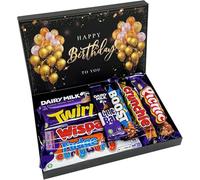 Birthday Chocolate Gift Box for Men Women- 9 Assorted Chocolate Hamper- Ready to Gift Chocolate Selection, Birthday Gifts for Friends Family