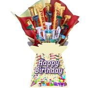 Birthday chocolate gift hamper bouquet gift box (Compatible with TOBLERONE)