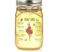 Birthday Christian Gift for Women You Are Bible Verse Mason Jar Night Light