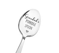 Birthday Christmas Gifts for Grandad Grandpa Spoon Gifts for Papa Grandfather Retirement Gifts for Grandad Grandpa Cereal Porridge Spoon Gift for Grandpa Grandad Gifts from Grandchildren