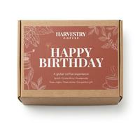 Birthday Coffee Gift Box for Coffee Lovers - 3 x 100g Whole Bean Specialty Coffee Set - Brazil, Costa Rica & Guatemala - Freshly Roasted by Harvestry