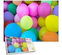 Birthday Colourful Balloons - Impossible Impuzzible No. 26-1000 Piece Jigsaw Puzzle