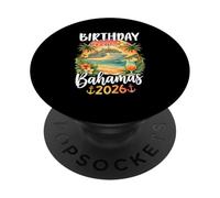 Birthday Crew Bahamas 2026 Cruise Ship Vacation Party PopSockets Adhesive PopGrip