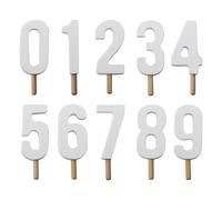 Birthday decoration - Set of 10 White one size