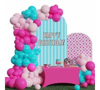 Birthday Decorations Surprise Balloons Happy Birthday Balloon Garland Set Decoration for Surprise Party Decor