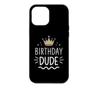 Birthday Dude Retro King Celebrate Case for iPhone 12 Pro Max