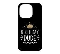 Birthday Dude Retro King Celebrate Case for iPhone 14 Pro