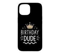 Birthday Dude Retro King Celebrate Case for iPhone 15