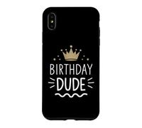 Birthday Dude Retro King Celebrate Case for iPhone XS Max