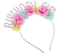 Birthday Flower Headband Floral Crown Birthday Party Hair Ornament