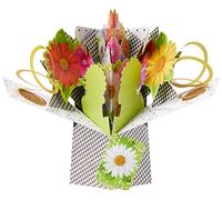 Birthday Flowers Pop-Up Greeting Card Original Second Nature 3D Pop Up Cards
