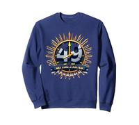 Birthday Gift: 49 and Just Getting Started - Fun Age Quote Sweatshirt, Adult Unisex, Navy, L