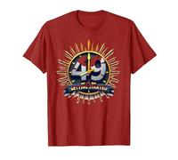 Birthday Gift: 49 and Just Getting Started - Fun Age Quote T-Shirt, Men, Cranberry, M
