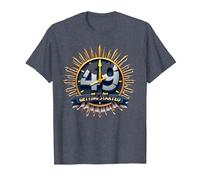 Birthday Gift: 49 and Just Getting Started - Fun Age Quote T-Shirt, Men, Heather Blue, M