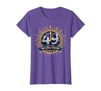 Birthday Gift: 49 and Just Getting Started - Fun Age Quote T-Shirt, Women, Purple Heather, XS