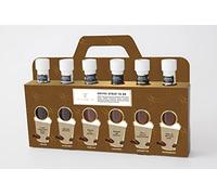 Birthday Gift Coffee Syrup Set - 6 Pack Syrups For Coffee Drinks, 6 Flavoured Gift Set, Vanilla, Caramel, Toffee, Hazelnut, Amaretto, And Peppermint, Hot Chocolate Syrup