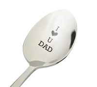 Birthday Gift for Dad Fathers Day Gift for Dad Thoughtful Tea Coffee Spoon 'I Love You dad' Caring Birthday Gift Present for Dad