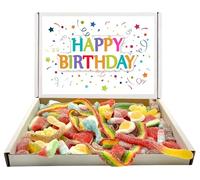 Birthday Gift Quality Pick n Mix Sweets Letterbox Selection 400g, Favourite Choices Variety Assortment with Matching Gift Card (400g Fizzy Mix)