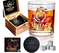 Birthday Gifts for Boys, Vintage Whiskey 21st 2003 Glass 21st 21 Box