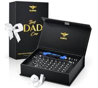 Birthday Gifts for Dad, Small Precision Screwdriver Set with 57 Bits, Tech Gifts for Men Him Husband, Tech Gadgets for Men, Mini Repair Tool Kit for Laptop, Eyeglasses, Watch, Electronic, etc