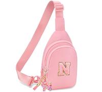 Birthday Gifts for for Girls Women - girls fanny pack ages 8-12 Teen Birthday Gifts Small Waist Packs Trendy Kids Fanny Pack, Pink, N